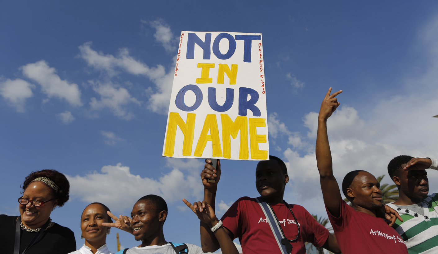 South Africa anti xenophobia march