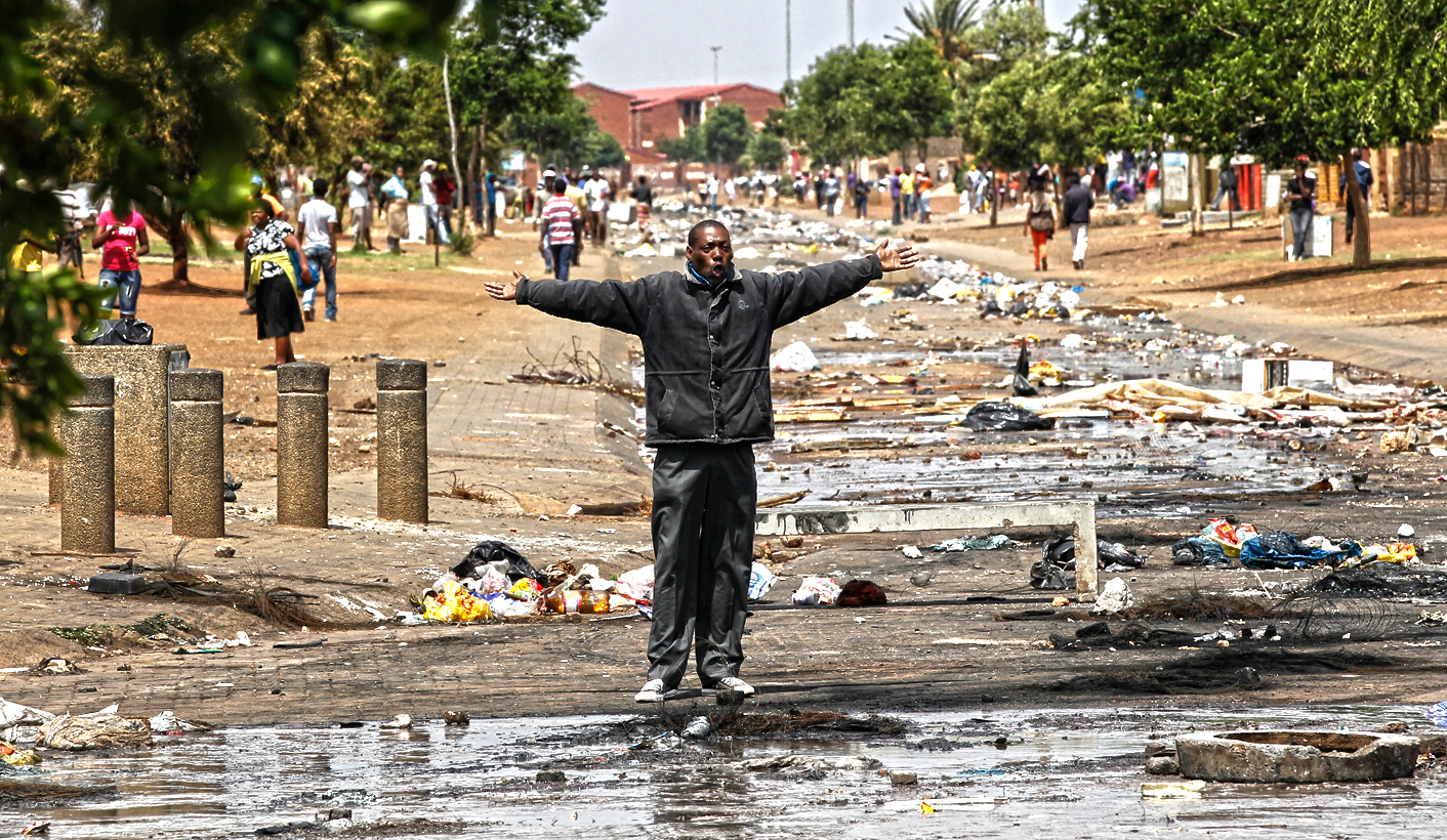 Public Order Policing: SAPS demands more muscle