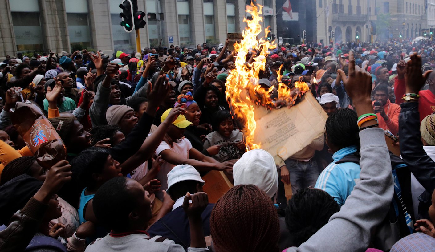 The man behind Cape Town’s poo protests - but who does Andile Lili represent?