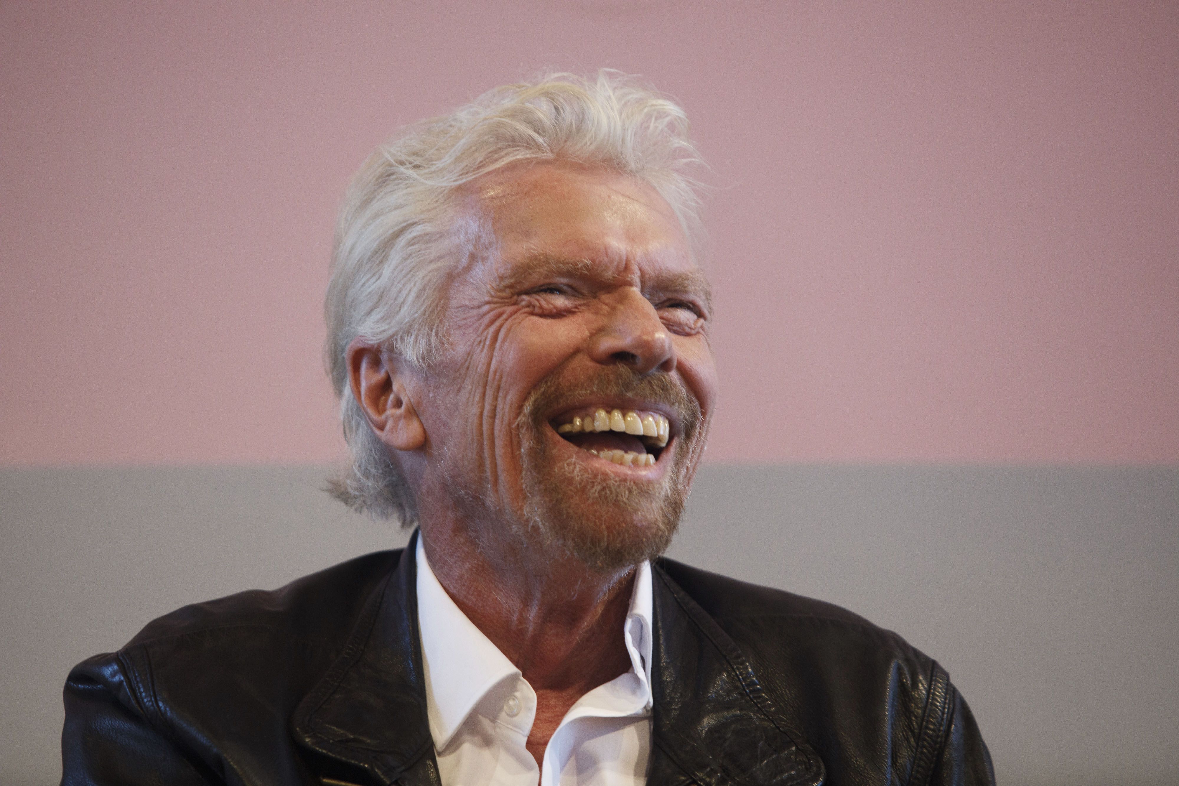 Billionaire Richard Branson At Israeli Tech Panel