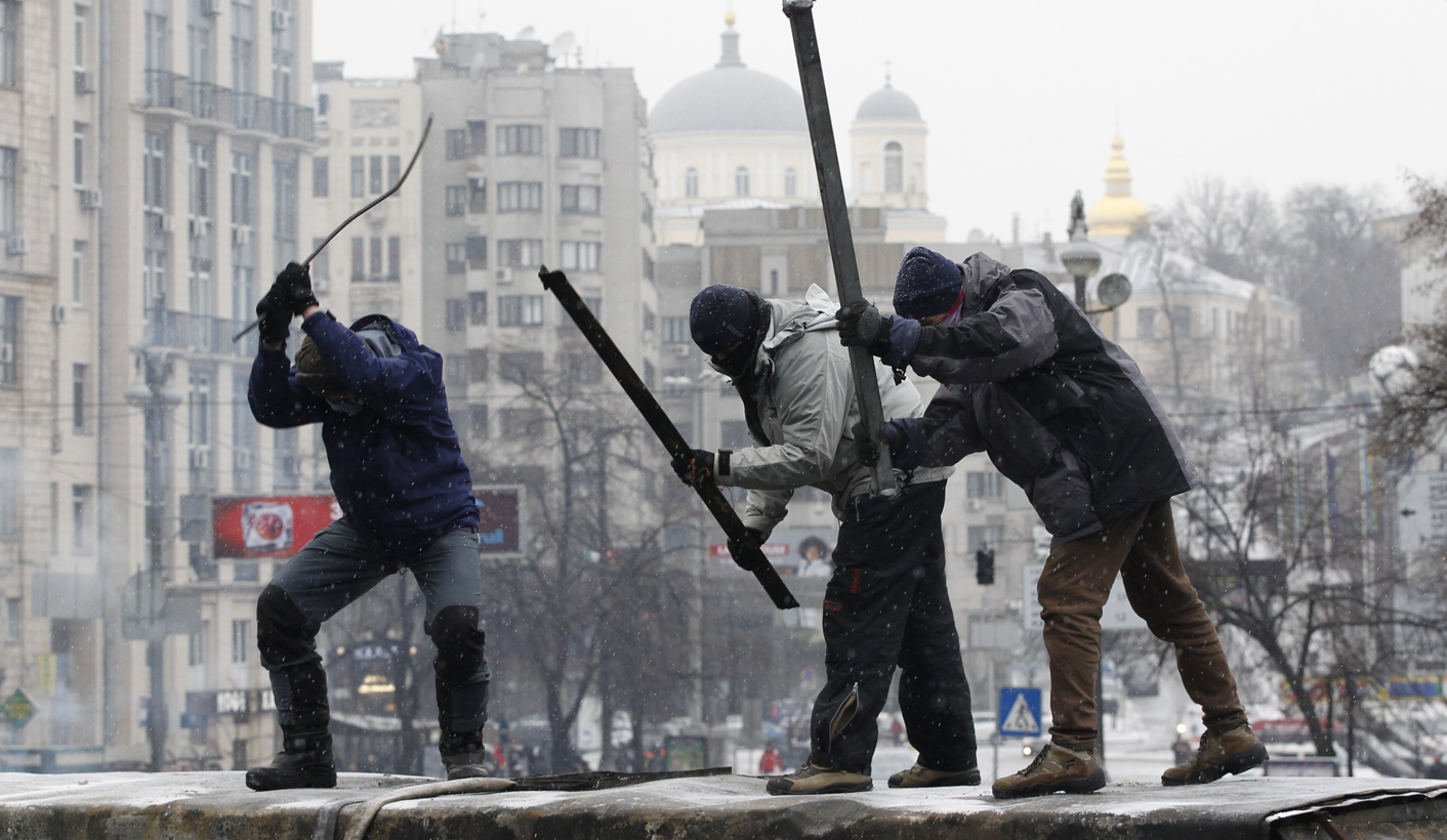 Russia says Ukraine may spin out of control