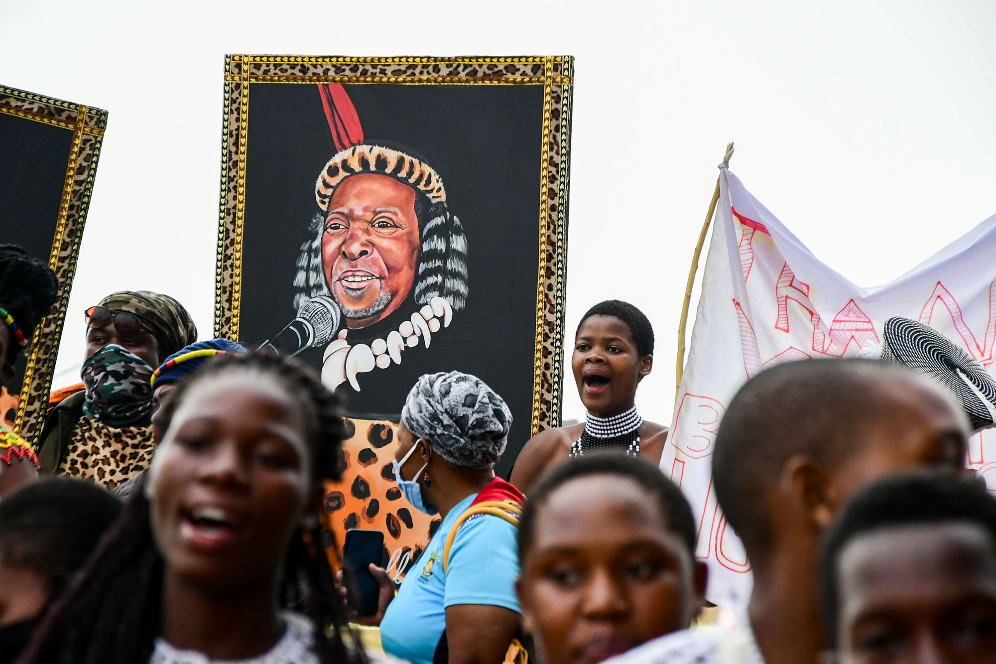 Zulu King memorialised as political figures, maidens and warriors honour his legacy