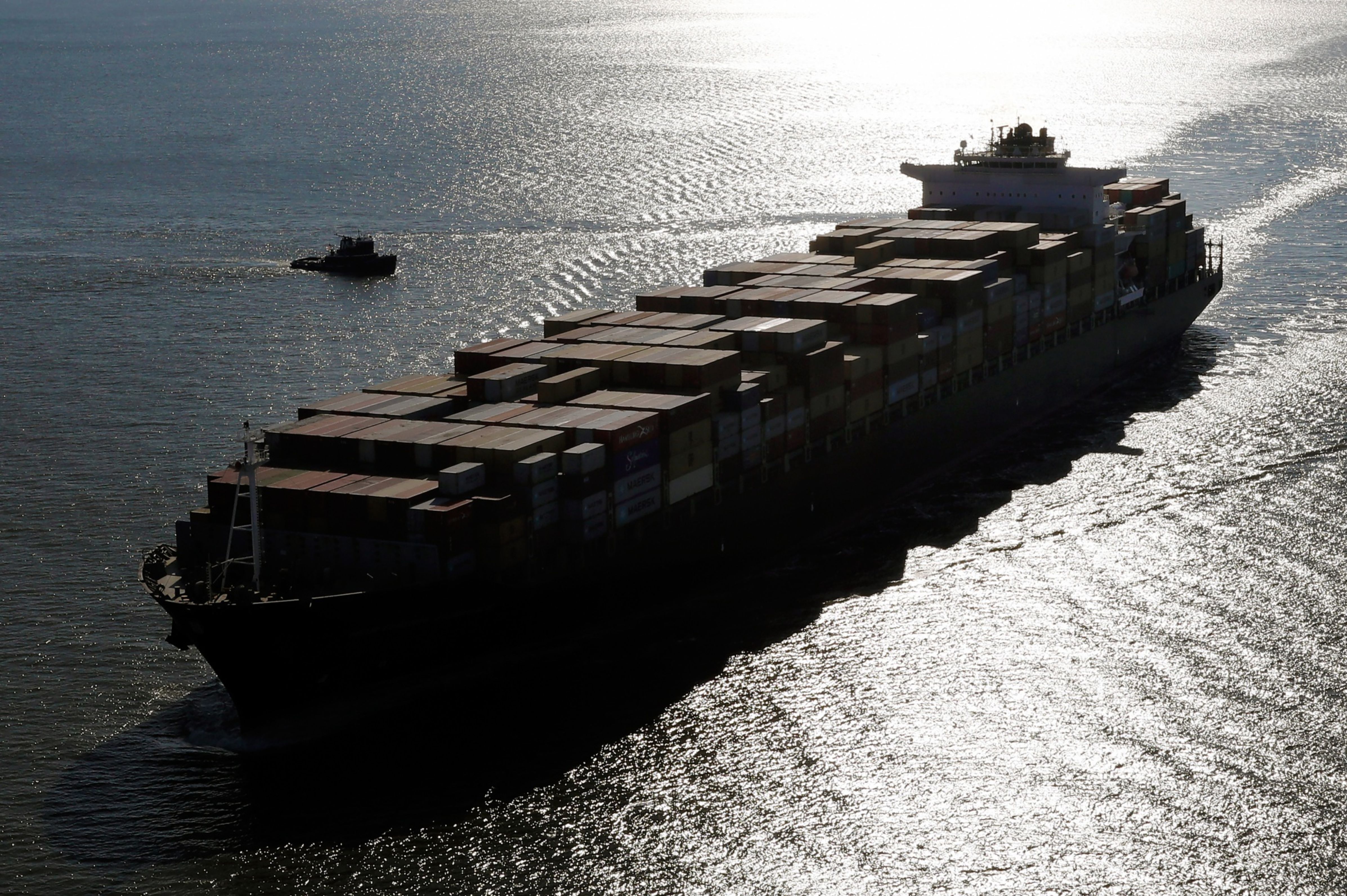 Container Shipping New York Harbor