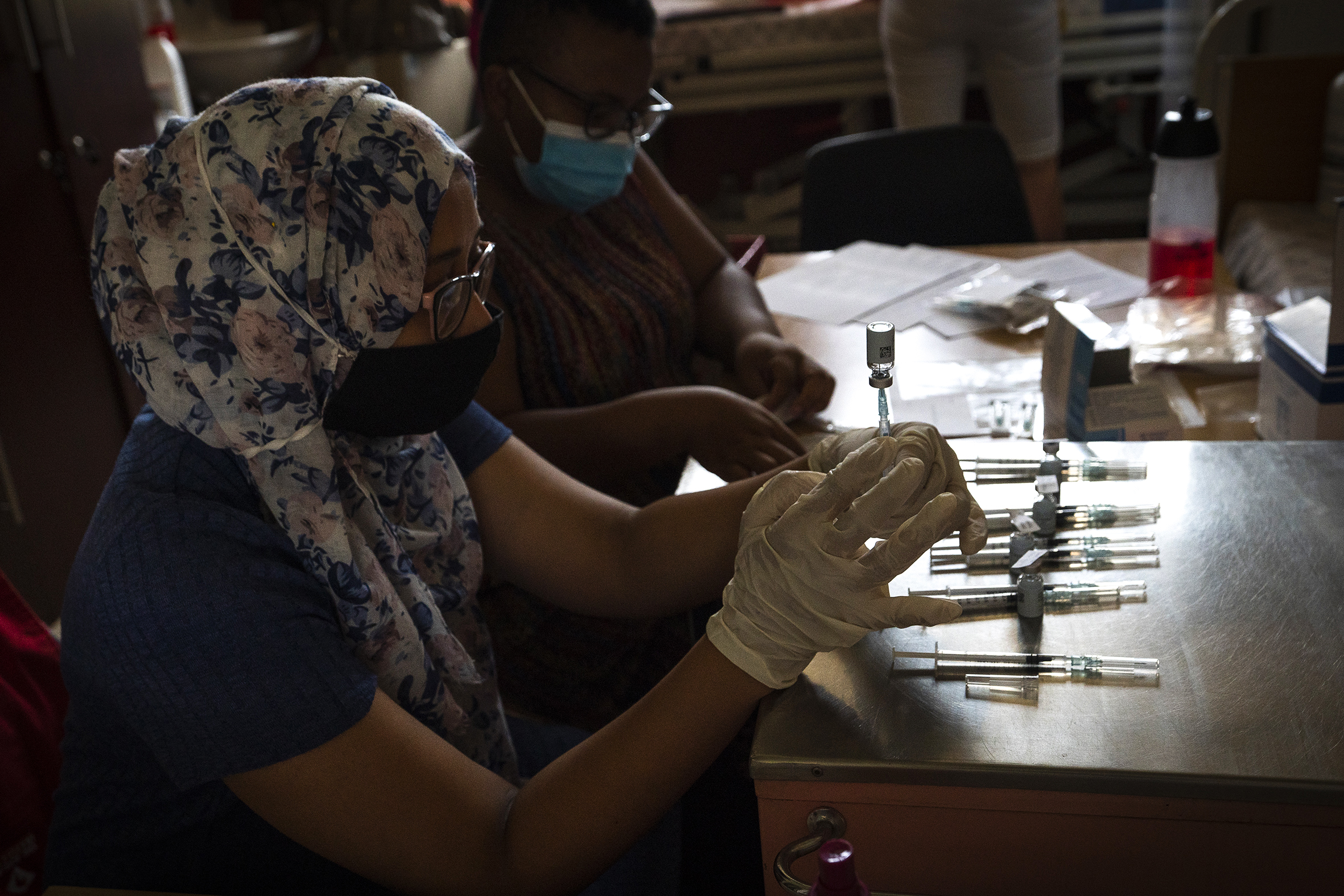 ‘I’m proud and happy that the vaccine is finally here’