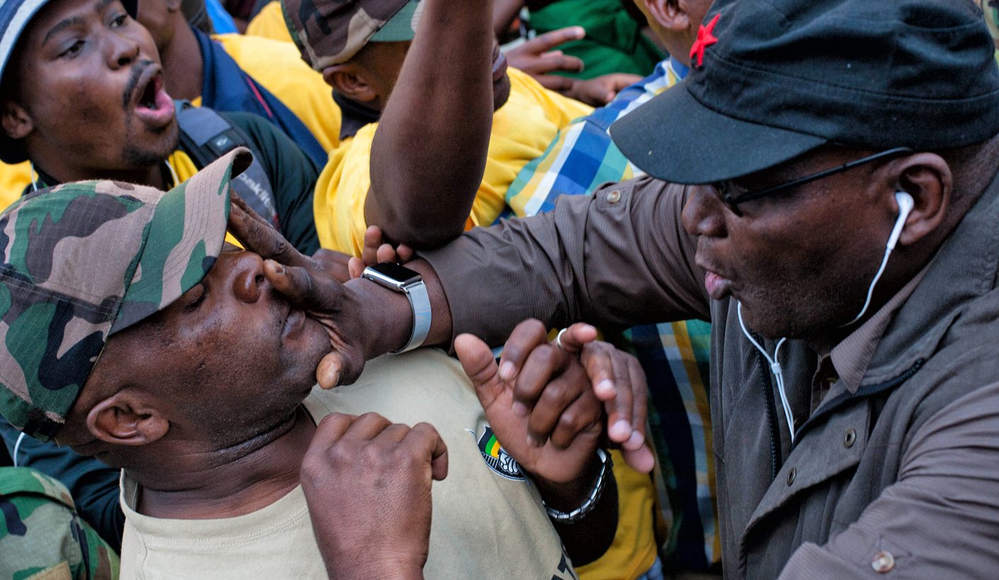 The ANC in 2016: Pushing. Shoving. Hurting.