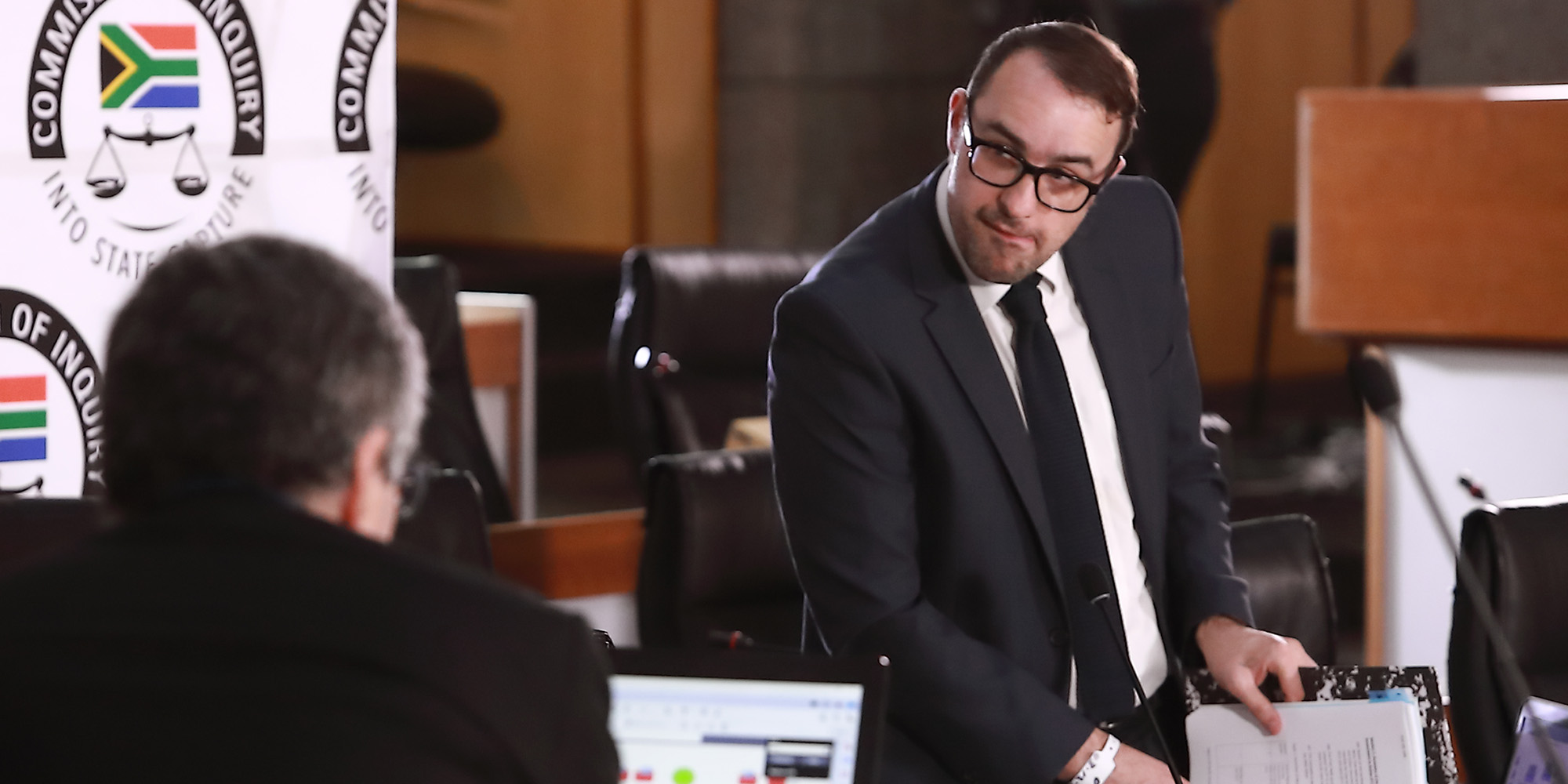 Researcher Paul Edward Holden testifies before Zondo Commission