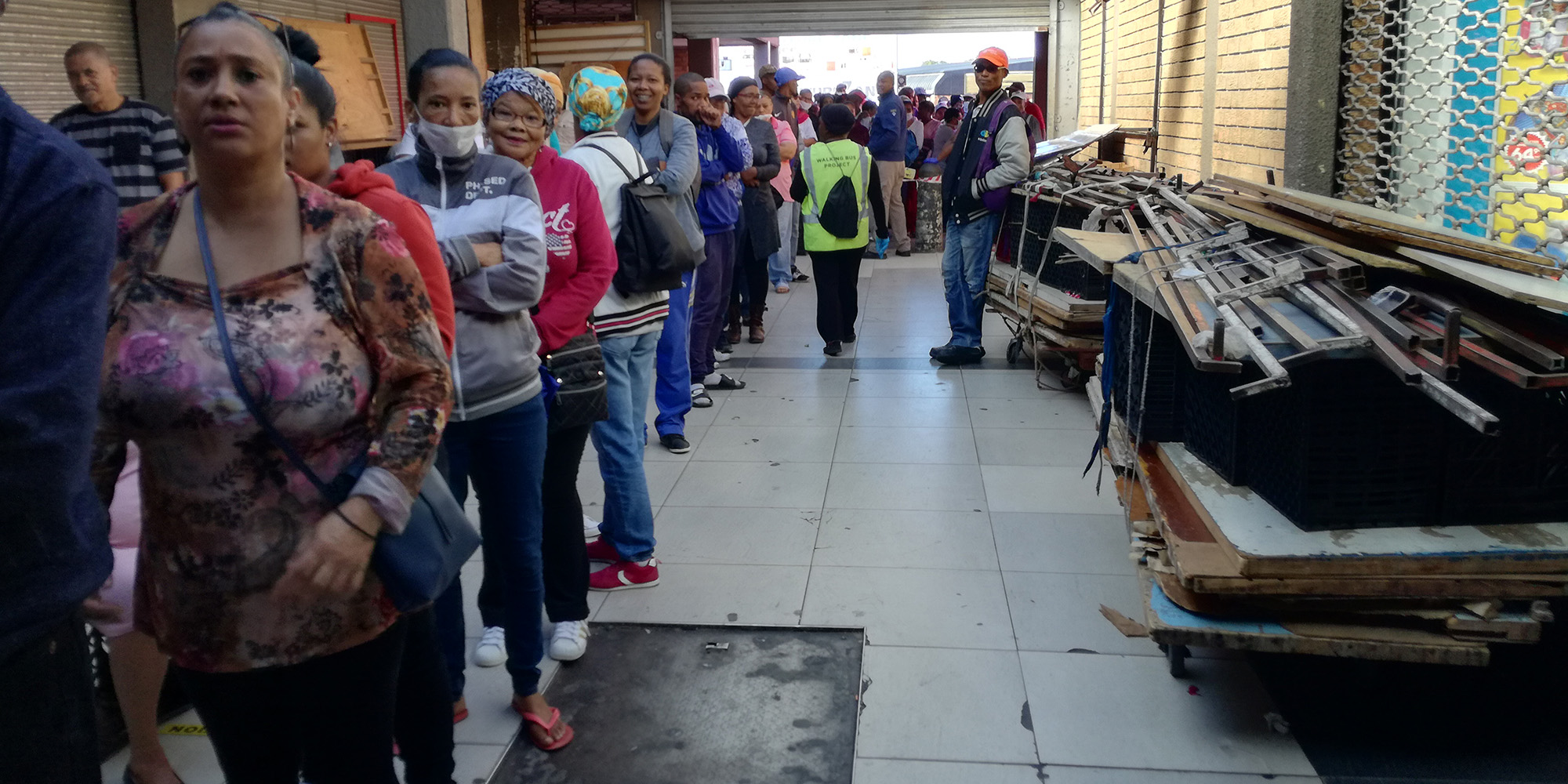 Social grant payouts marked by chaos for elderly at pay points