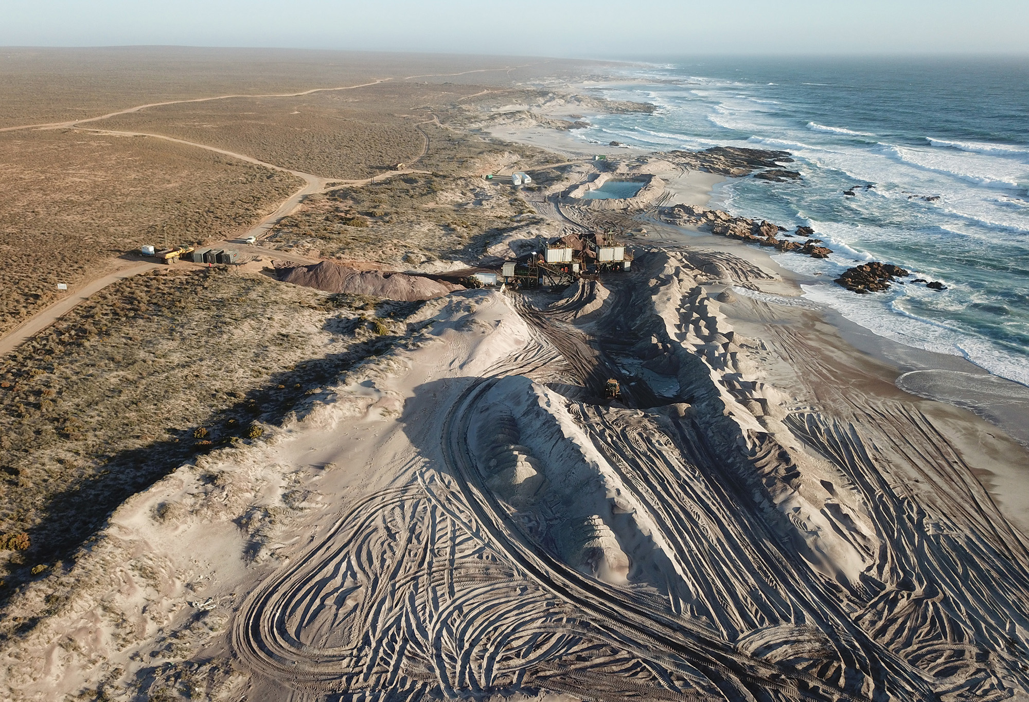 Miners are ripping up the West Coast