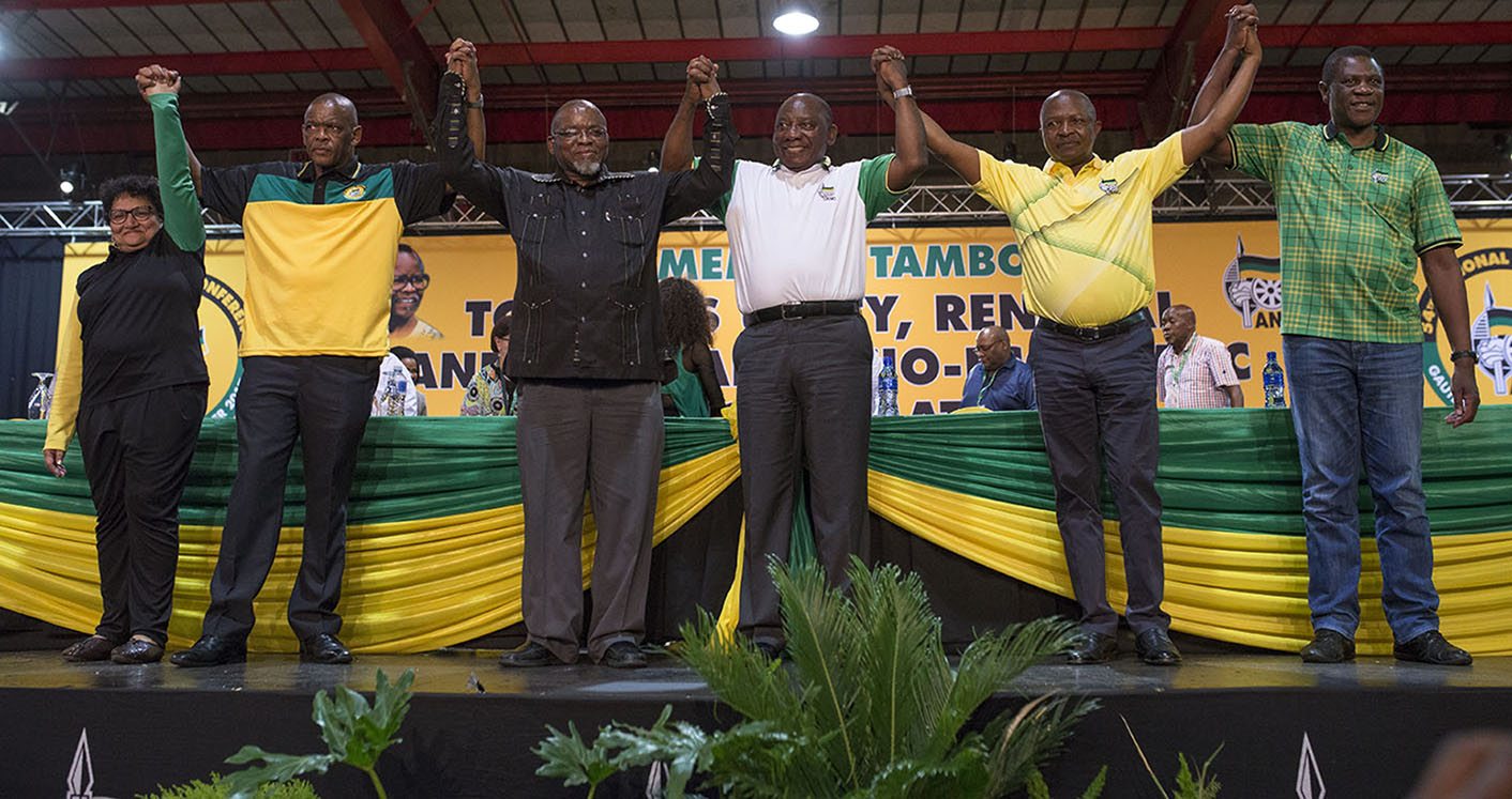#ANCdecides2017: Meet the ANC's new Top Six