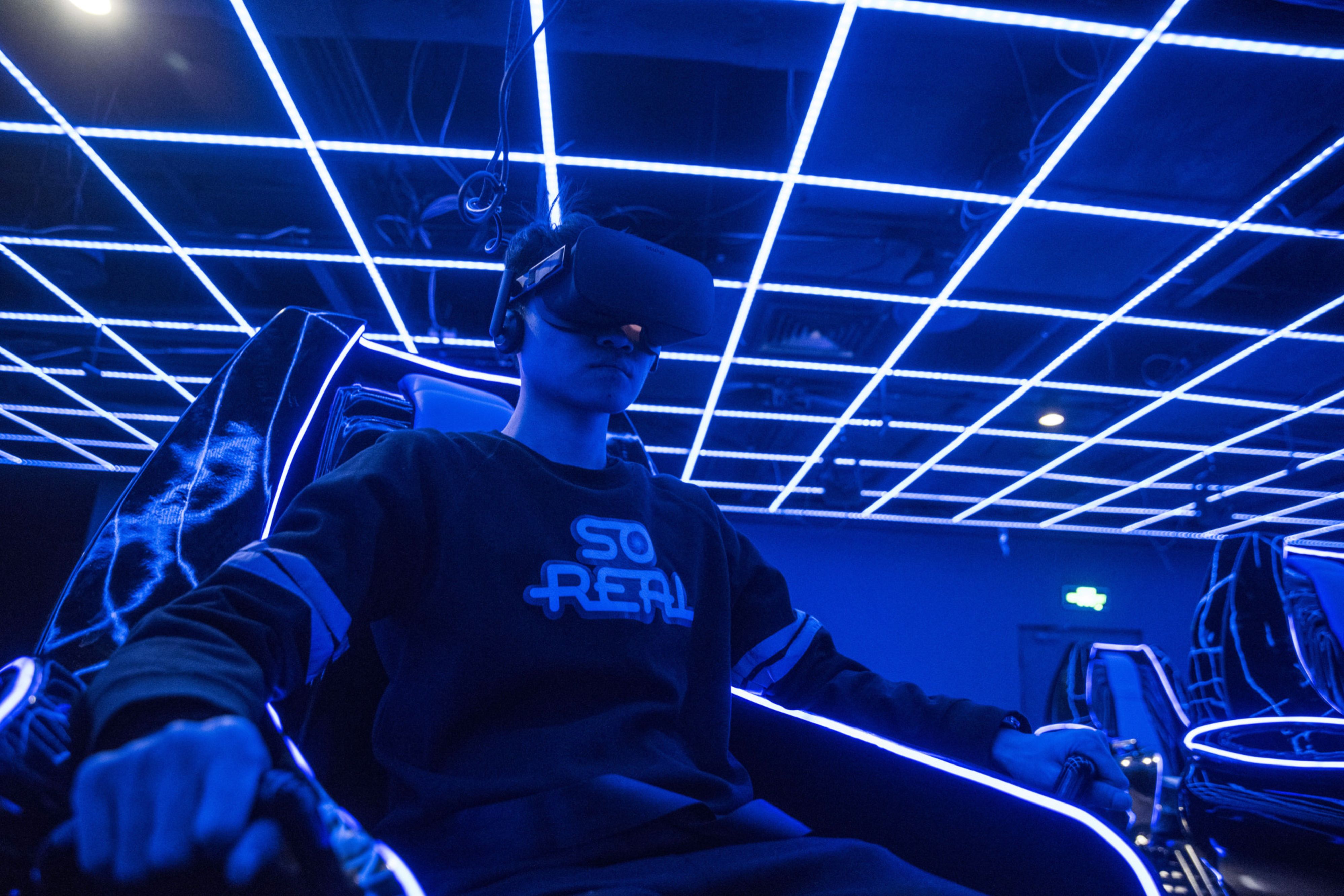 Inside The SoReal Virtual Reality Theme Park