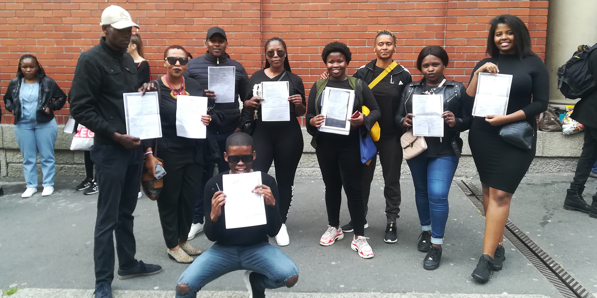 Arrested GBV protesters arrive for court hearing, but state seems unlikely to prosecute