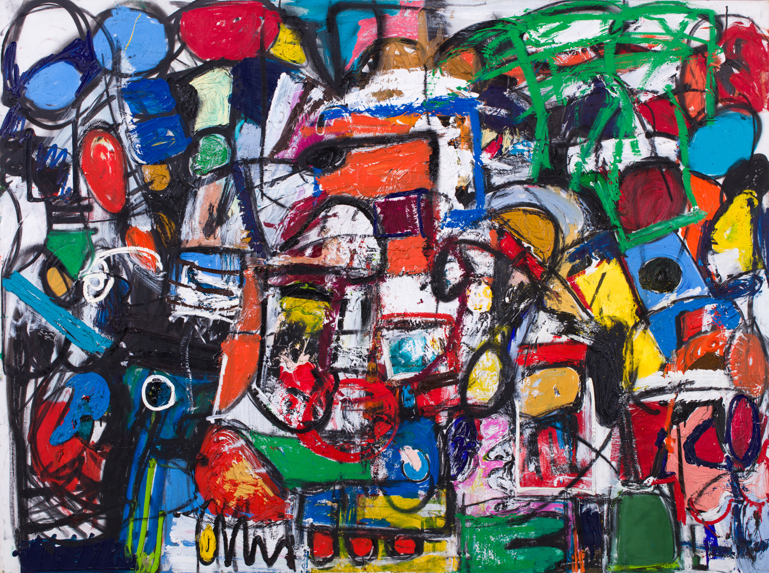 The artist who banks on his intuition