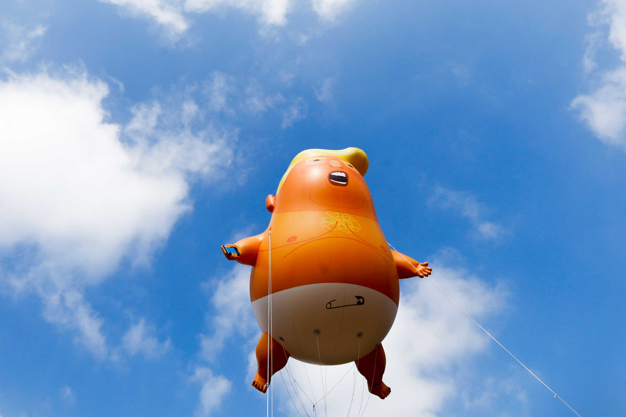 Roads Closed, Giant Baby Inflated: Britain Braces for Trump