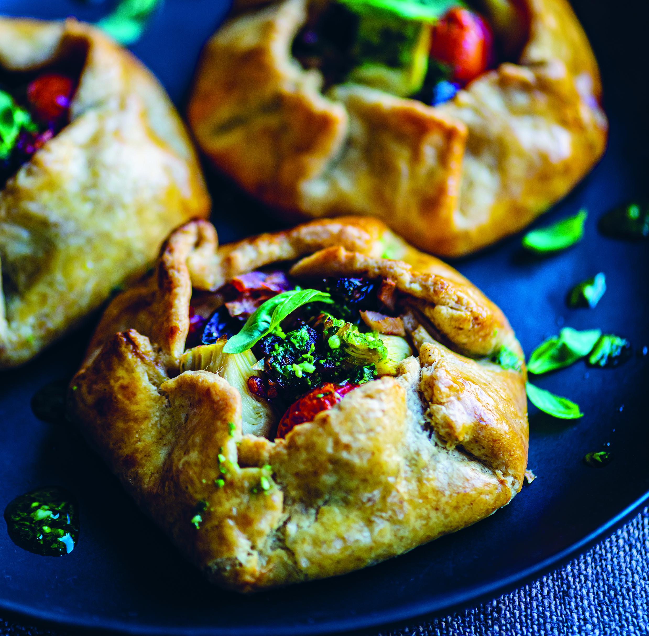 Lockdown Recipe of the Day: Free-form tuna, olive and artichoke tart