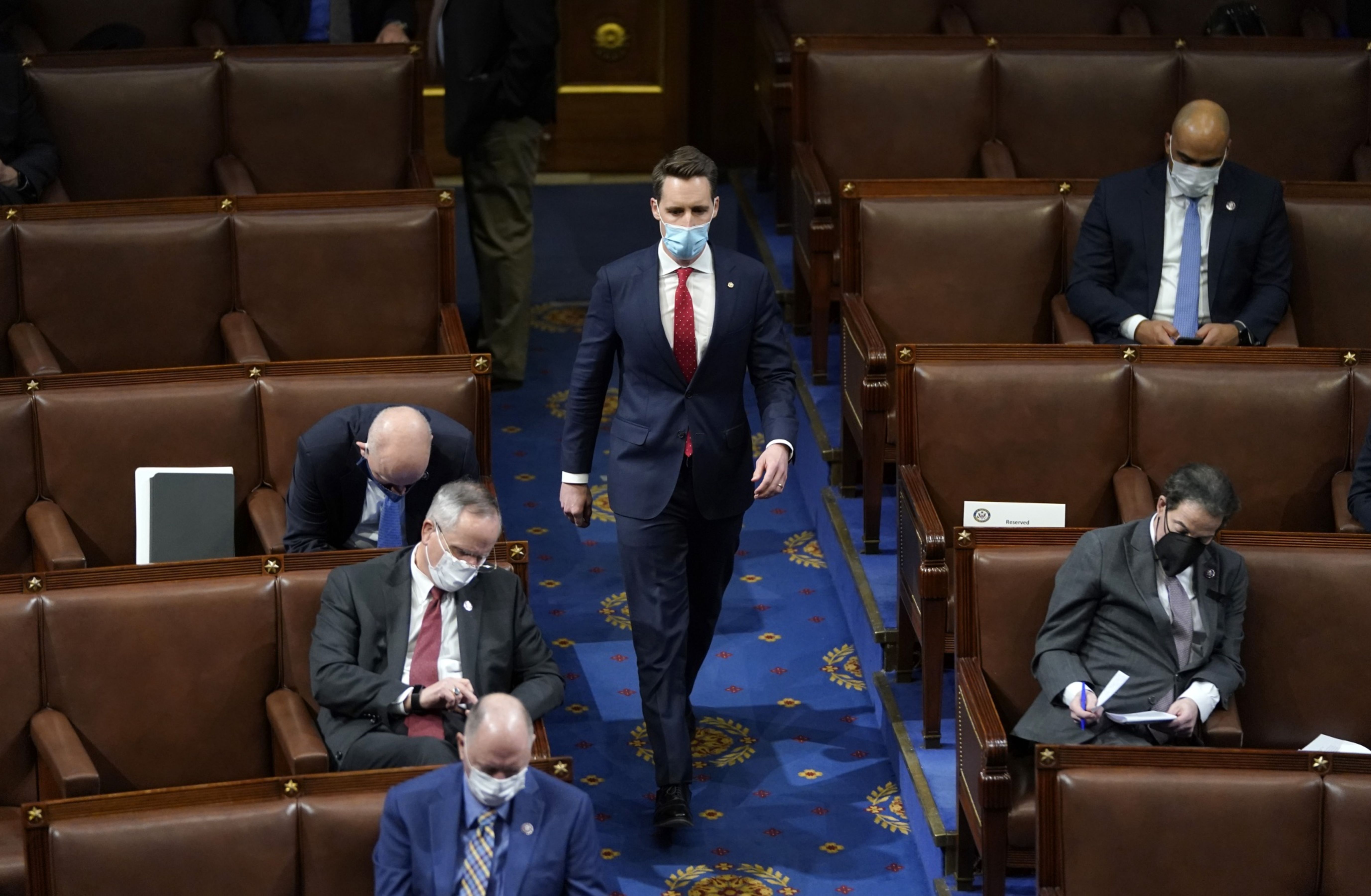 Joint Session Of Congress Held To Confirm Presidential Election Result