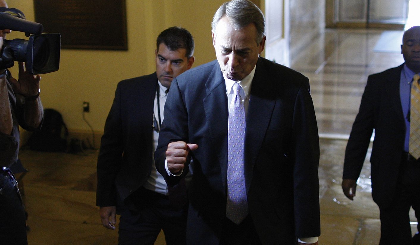 U.S. Capitol quiet as federal government shutdown nears