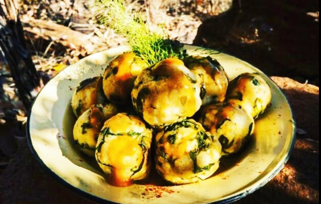 Chef Cola’s signature vegan sadza nuggets