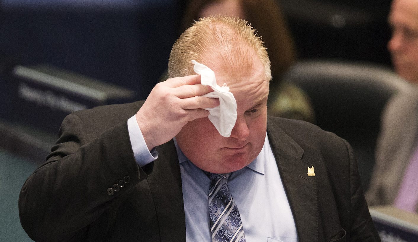 2-Video Emerges Of 'Extremely Inebriated' Toronto Mayor