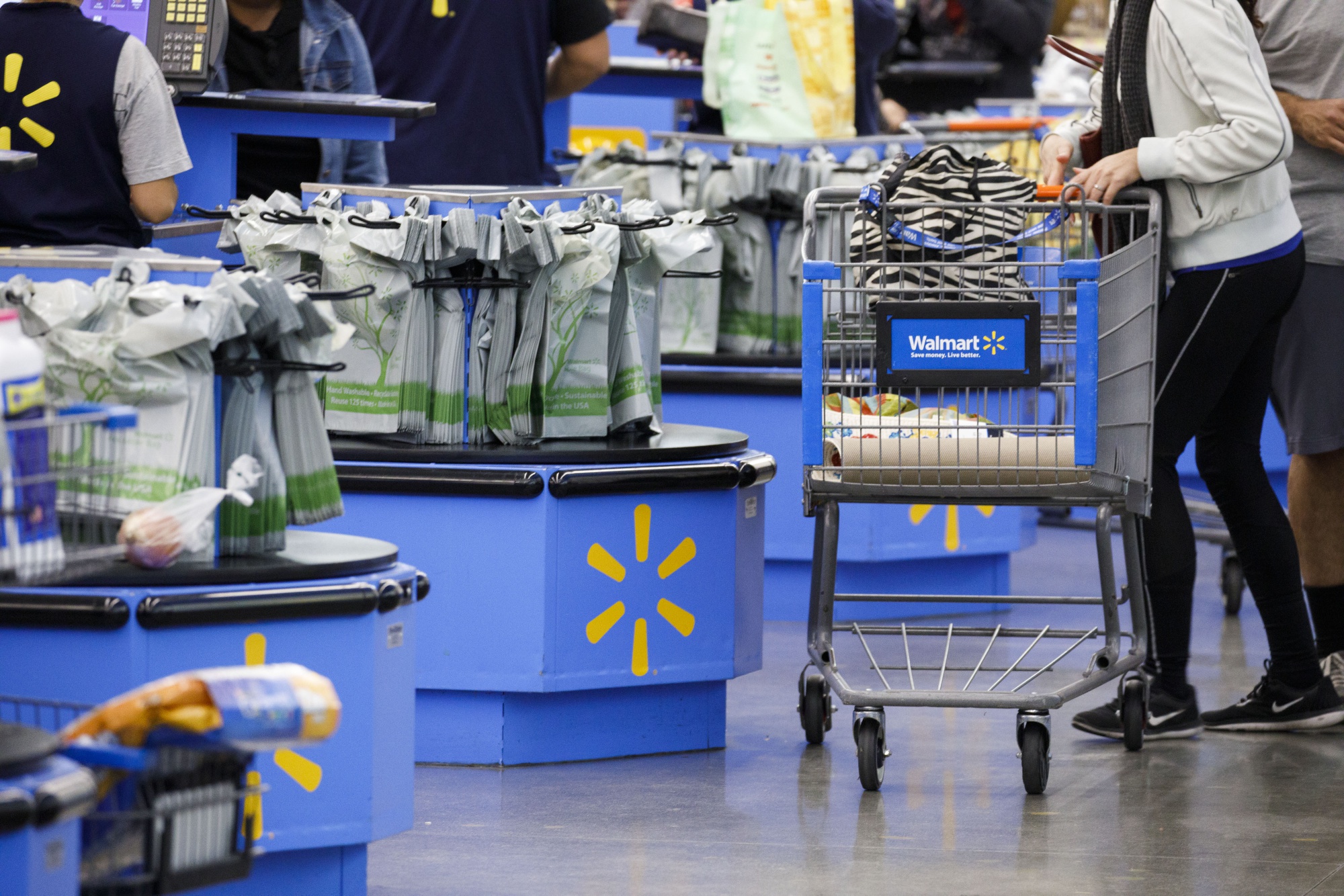 Inside A Wal-Mart Stores Inc. Location Ahead Of Black Friday