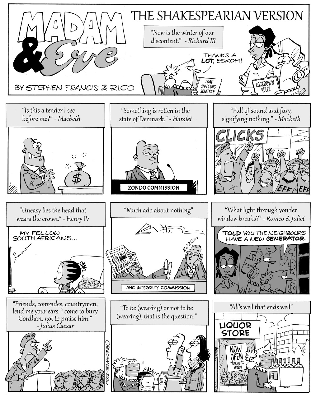 Shakespeare, Not Stirred