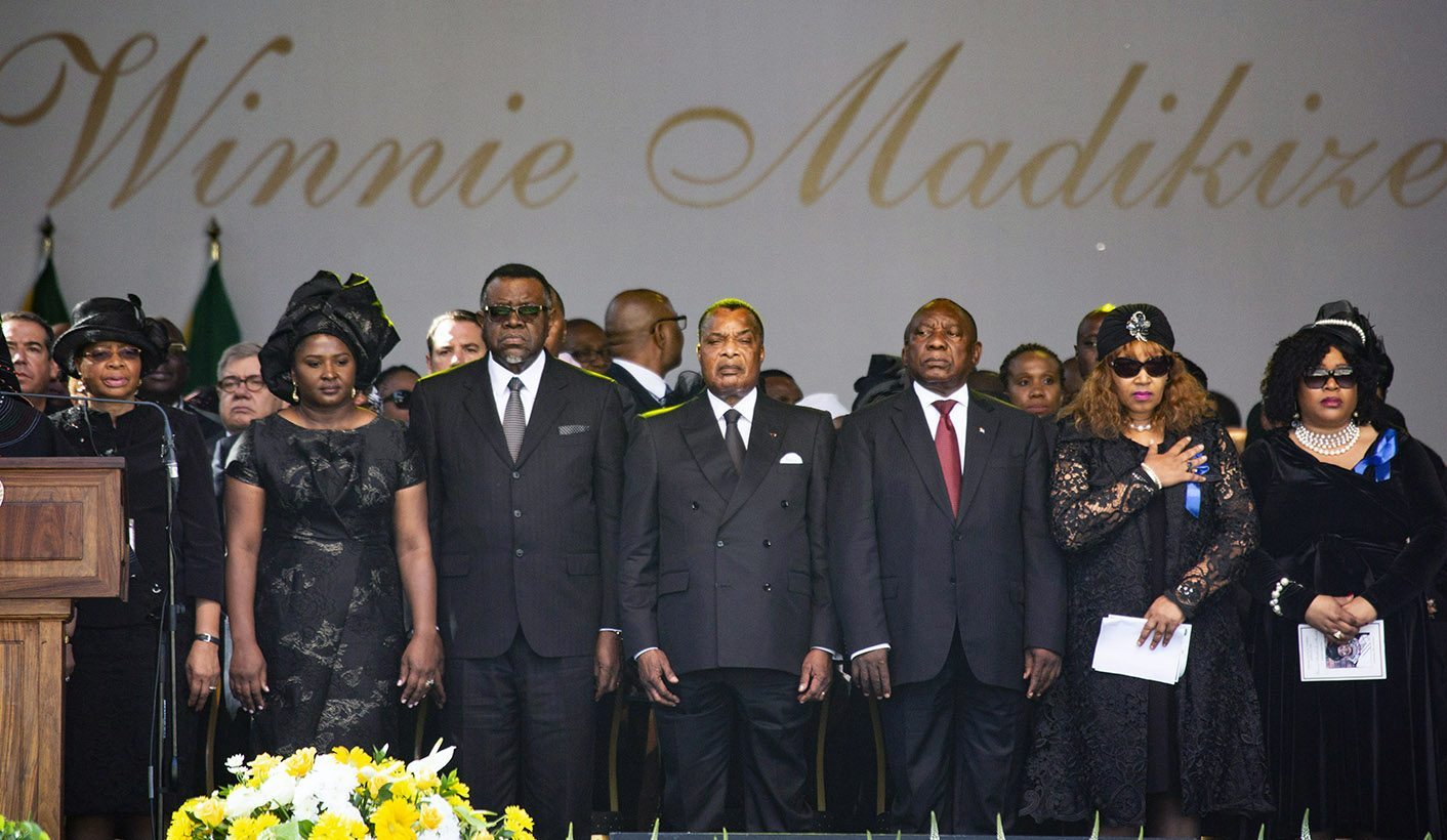 Mama Winnie: Mourners pay their last respects to an inspirational leader