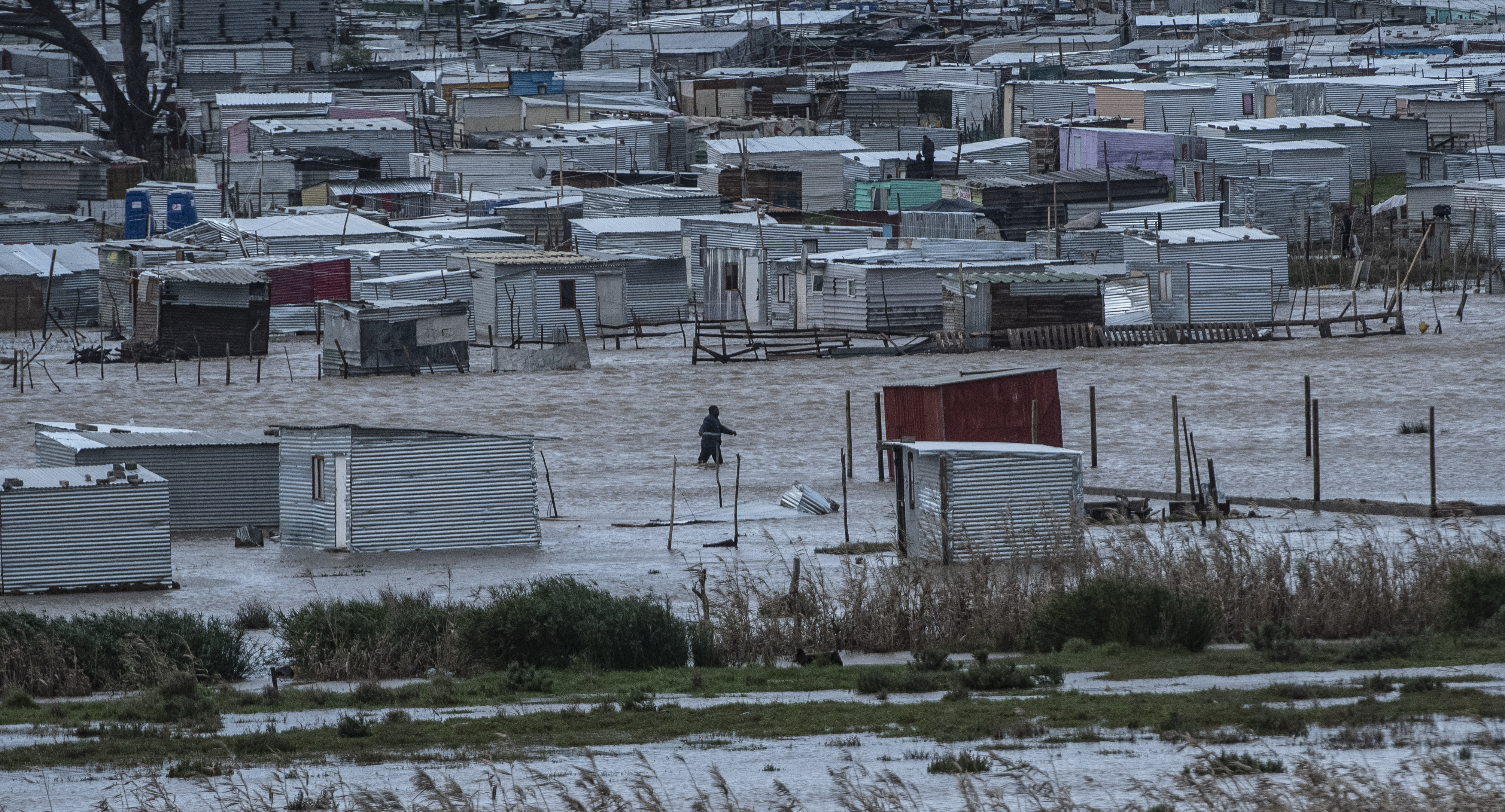 Watch how Cape Town rain left a neighbourhood under water