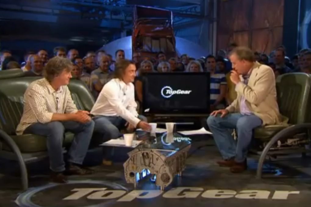 Top Gear in jalapeno trouble as Clarkson, Hammond and May do business as usual