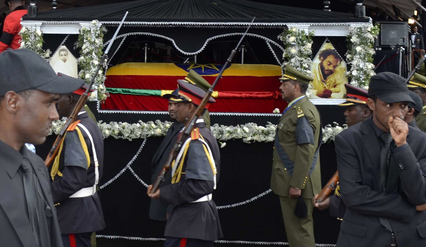 Ethiopians, heads of state pay respects at Meles funeral