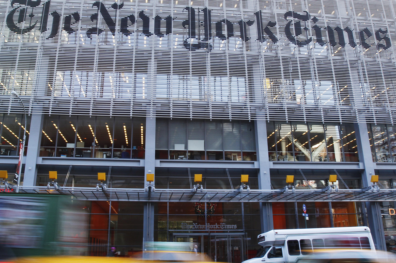 Open & shut. One year on, the Grey Lady's porous paywall's looking good