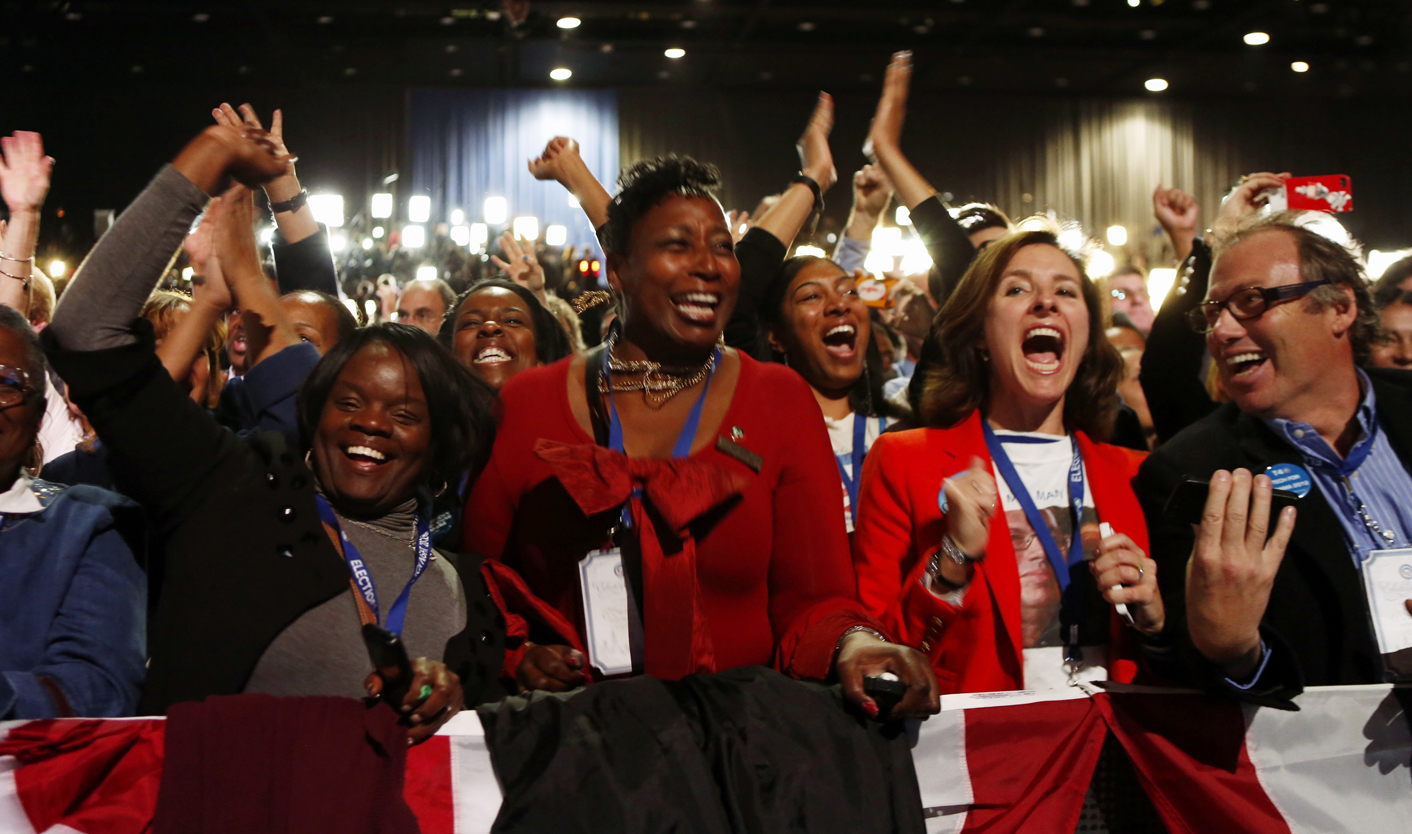 Obama re-elected