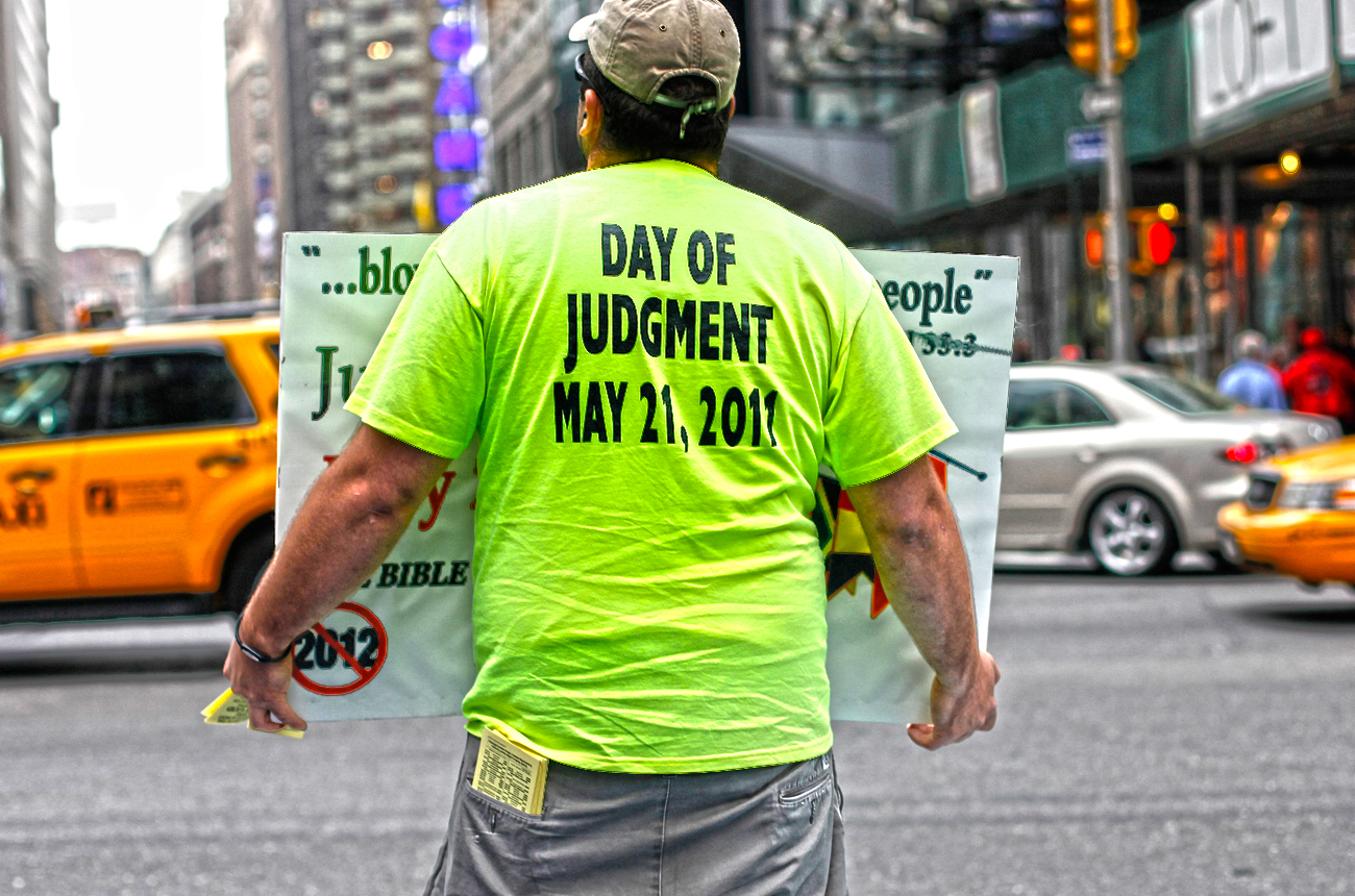 As Judgment Day fails to dawn, it's no time for cheap shots