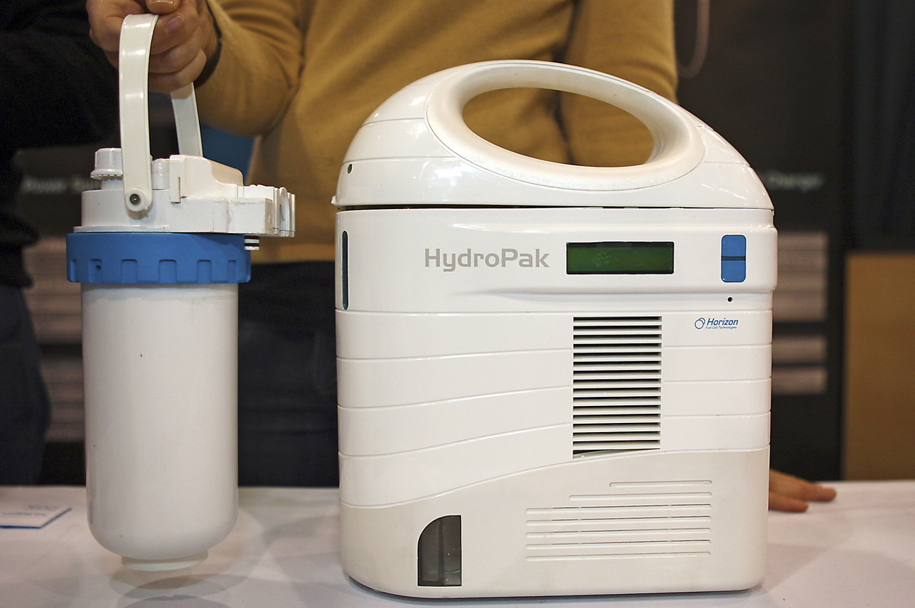 A hydrogen gas station in every home?