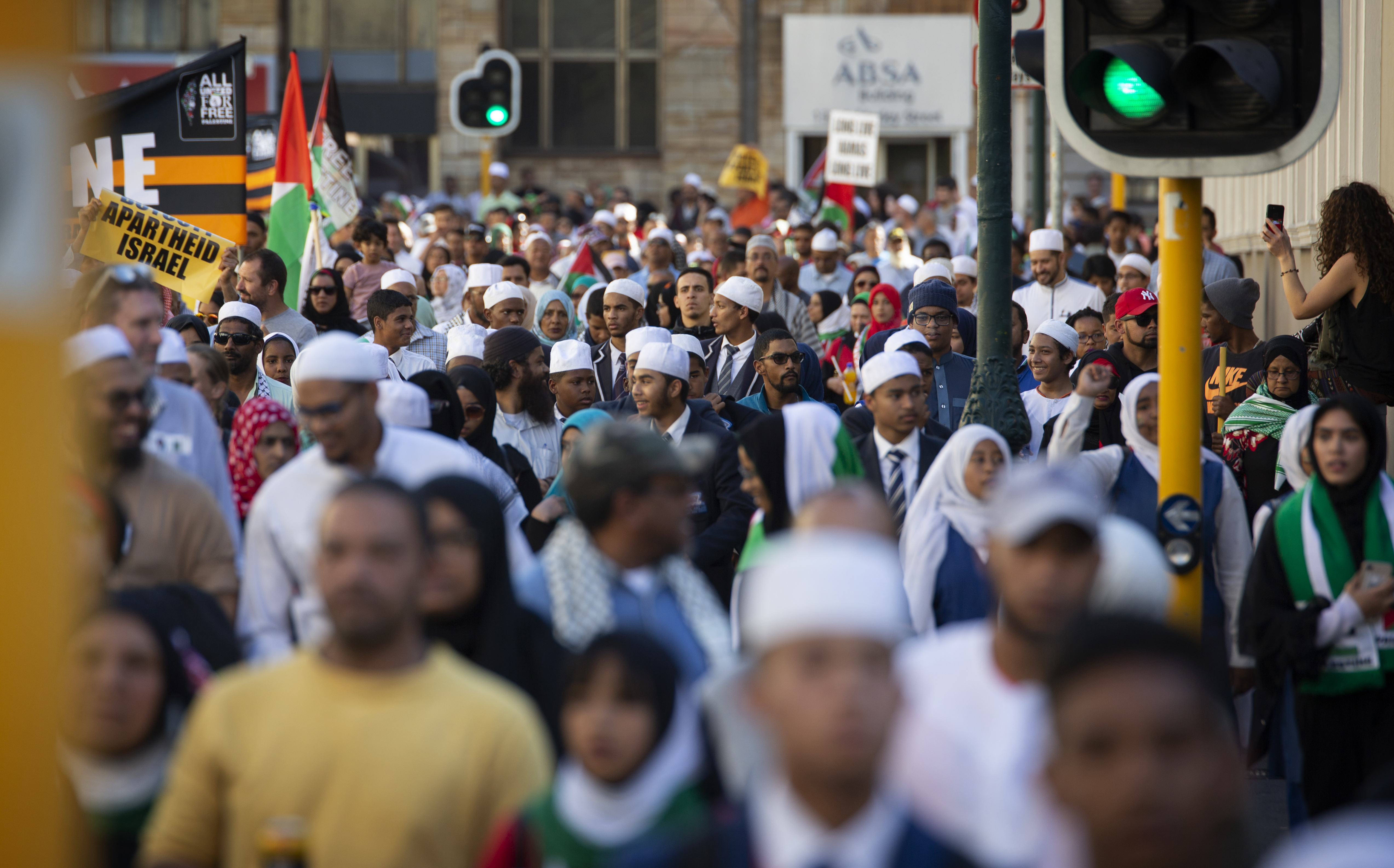 Cape Town: Protesters call for SA to show its support for Palestinians