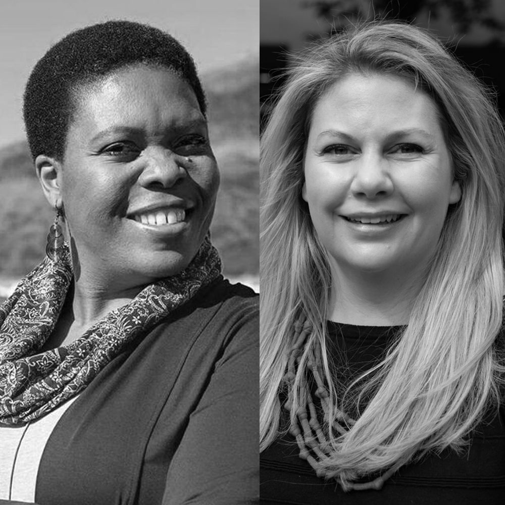 Louise Albertyn and Xolisa Guzula