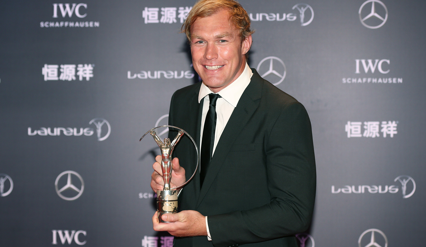 The Laureus Award: Schalk Burger is officially Comeback Kid of the year
