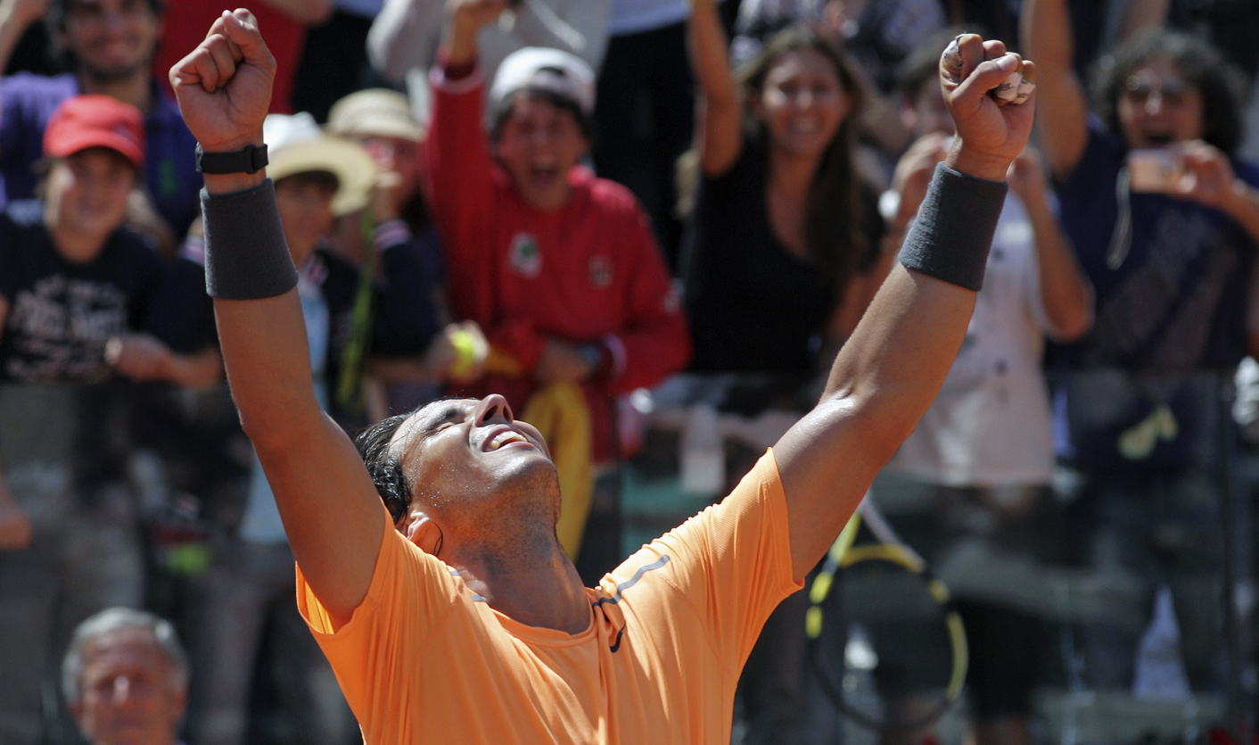 Nadal beats Djokovic to regain Rome title