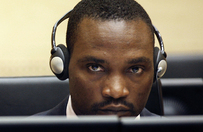 Congolese Katanga appears for the first time at the International Criminal Court  in The Hague