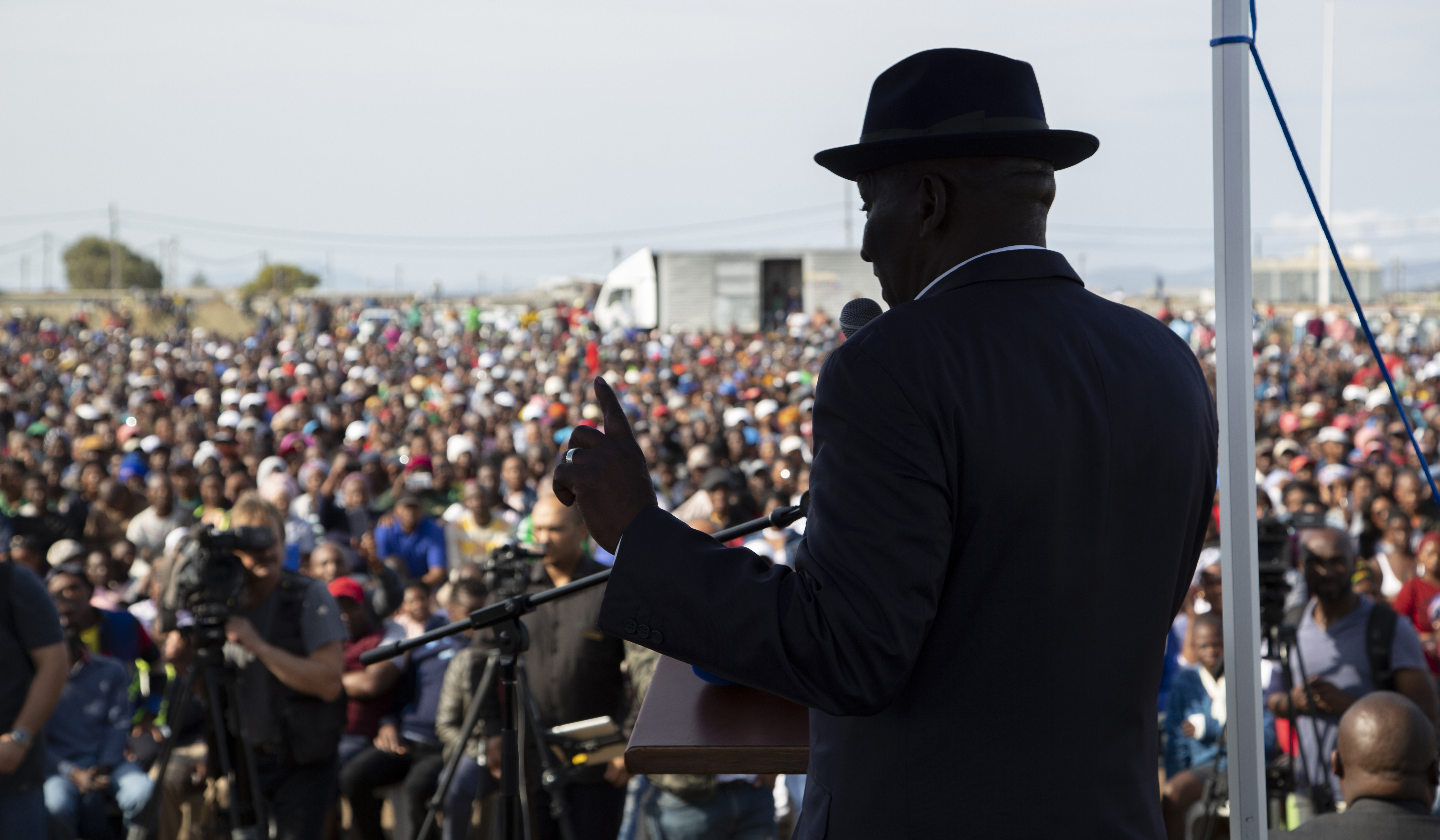 While Bheki Cele hunts for a gun, Hermanus remains a tinderbox