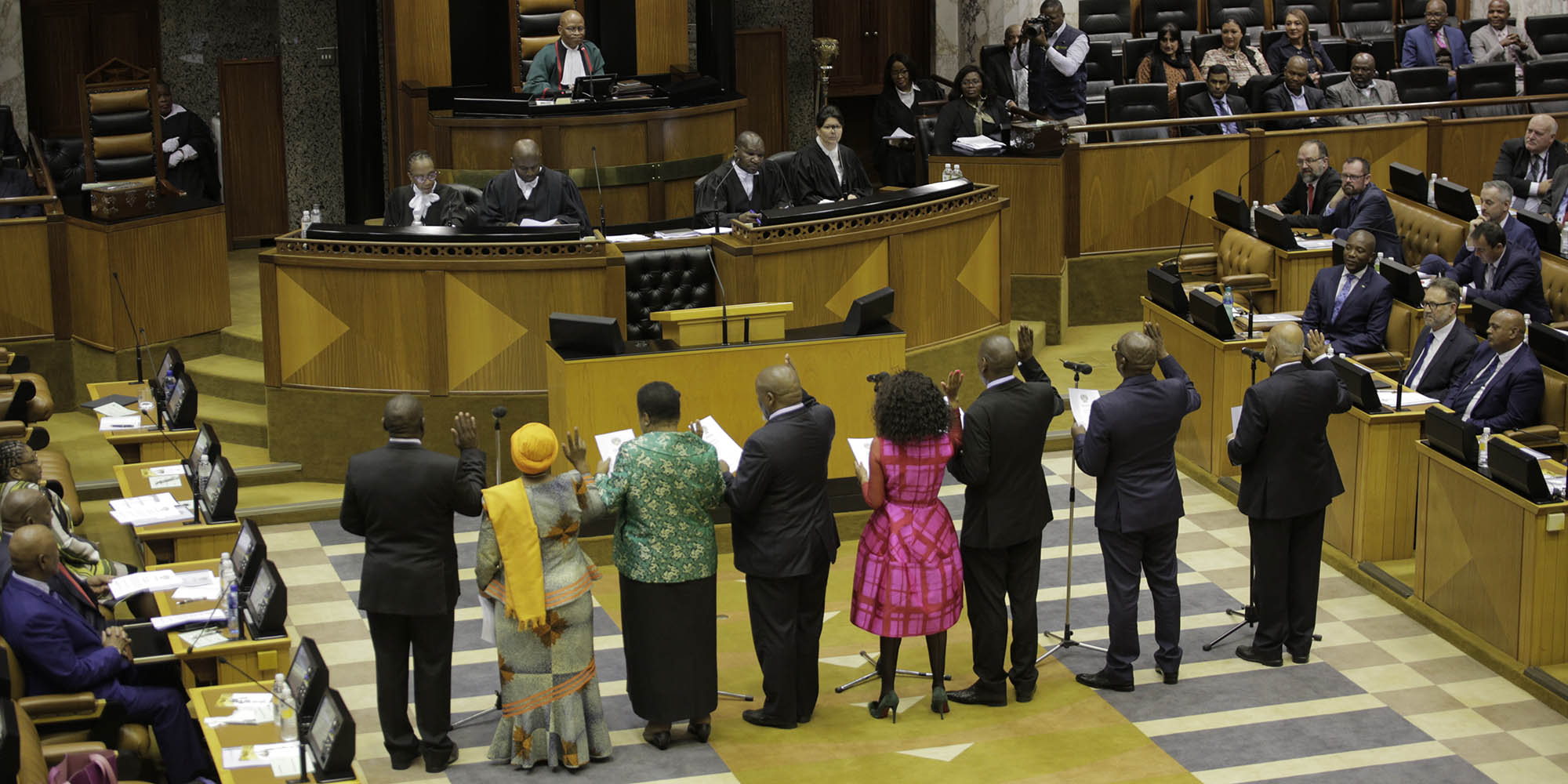 High spirits, high energy as new MPs sworn in at Parliament
