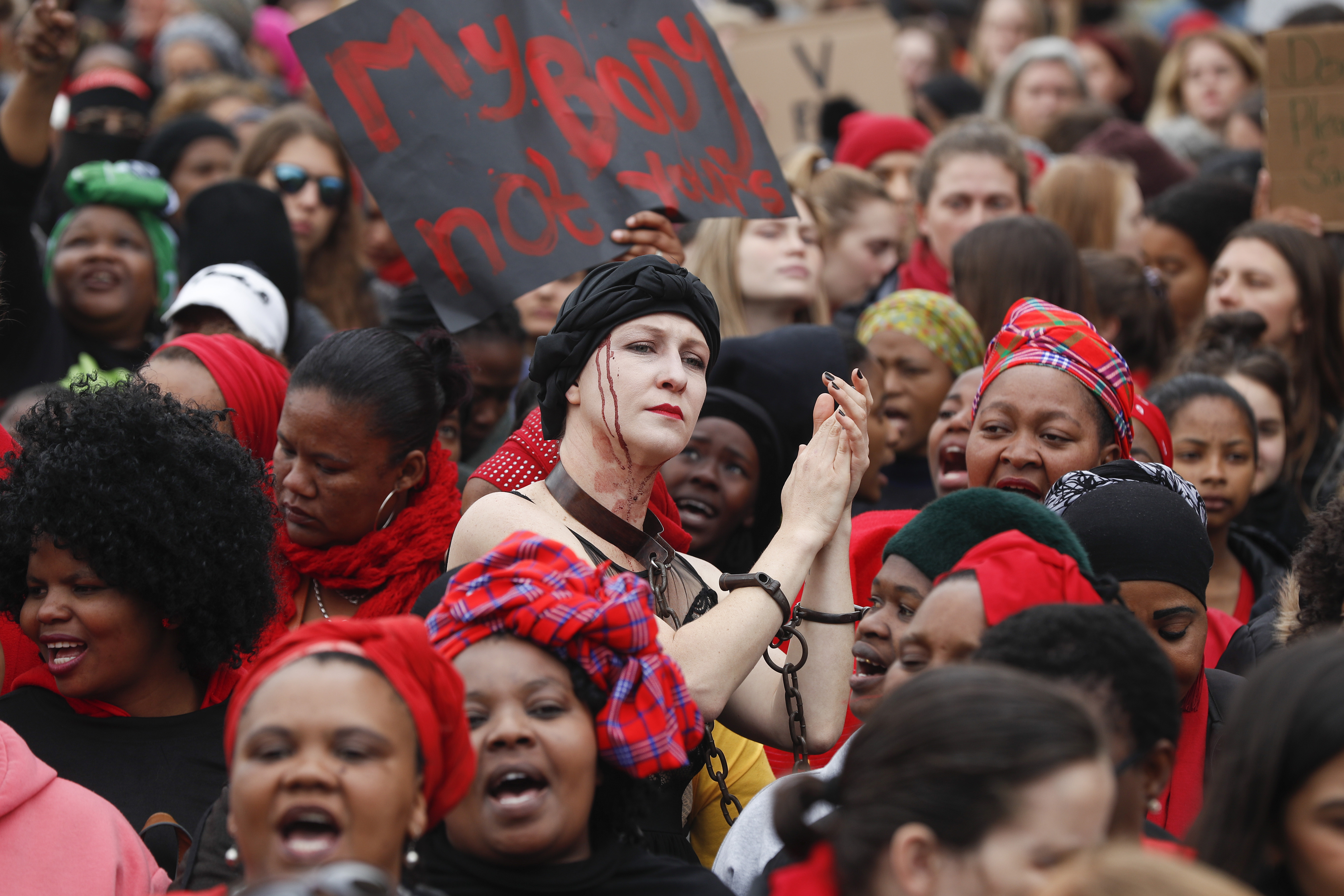 Striking the rock – Women's Month starts with a roar of anger