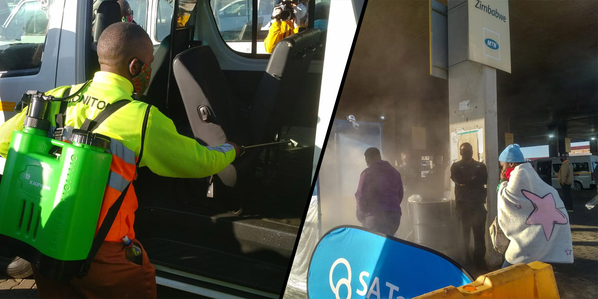 Gauteng taxi industry steams ahead to clean up its Covid-19 act