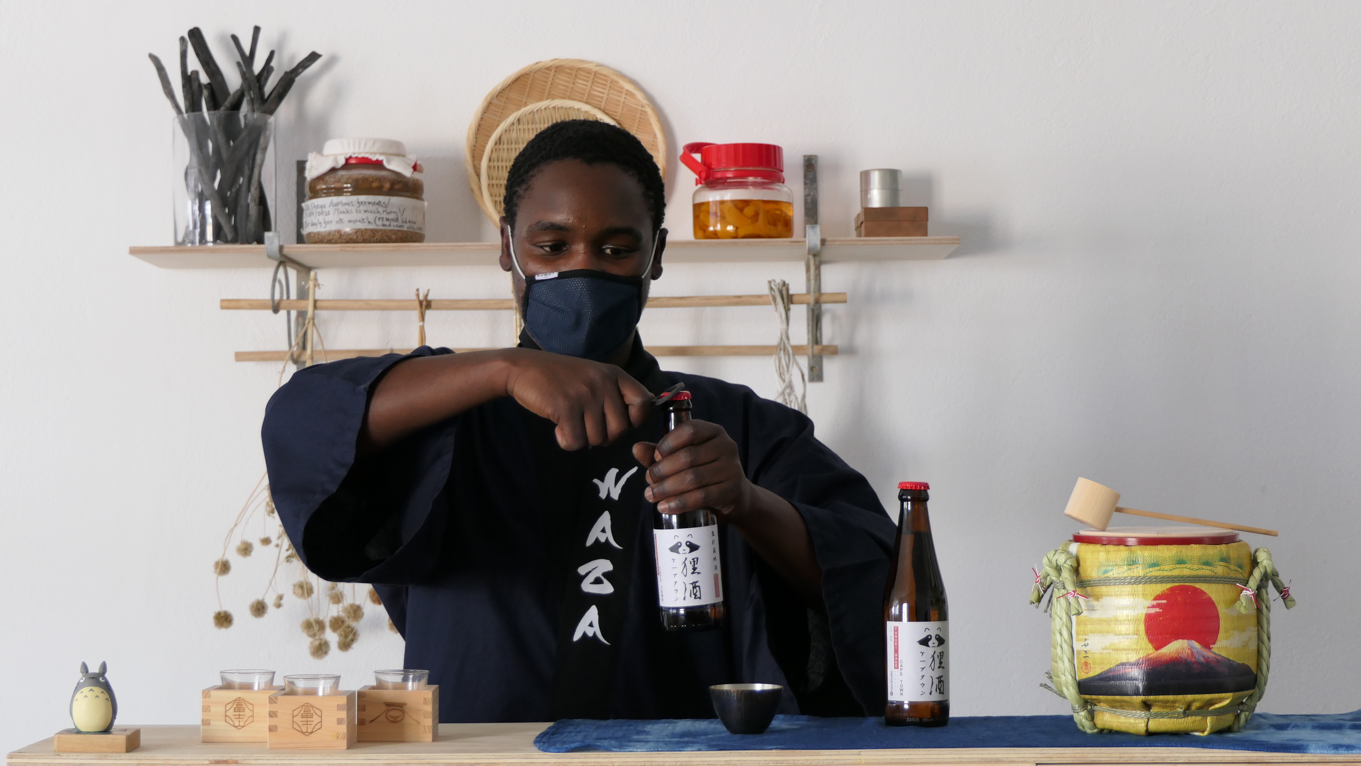 Sip local sake with Cape Malay cookies