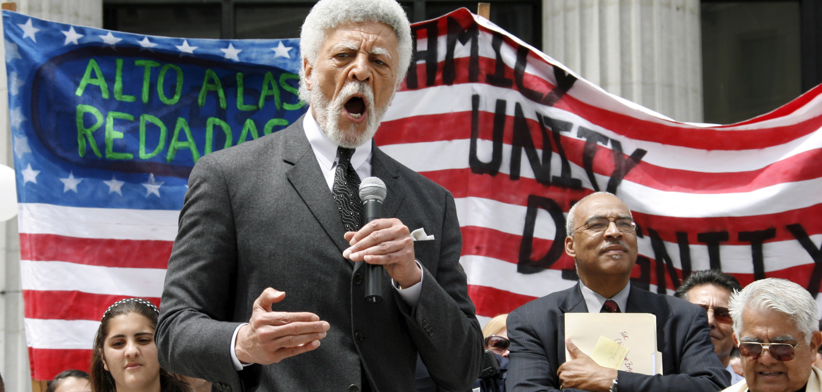 The man who led the US government to impose sanctions on apartheid passes into history