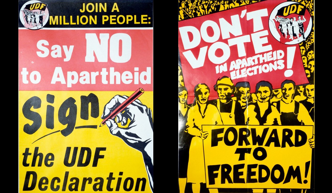 The UDF at 30: An organisation that shook Apartheid's foundation