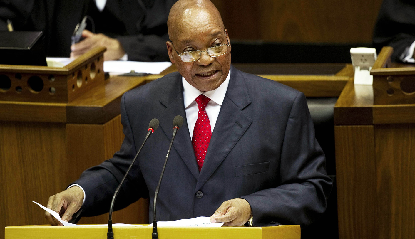 The day the president's mask slipped: Opposition touches Zuma on his compound