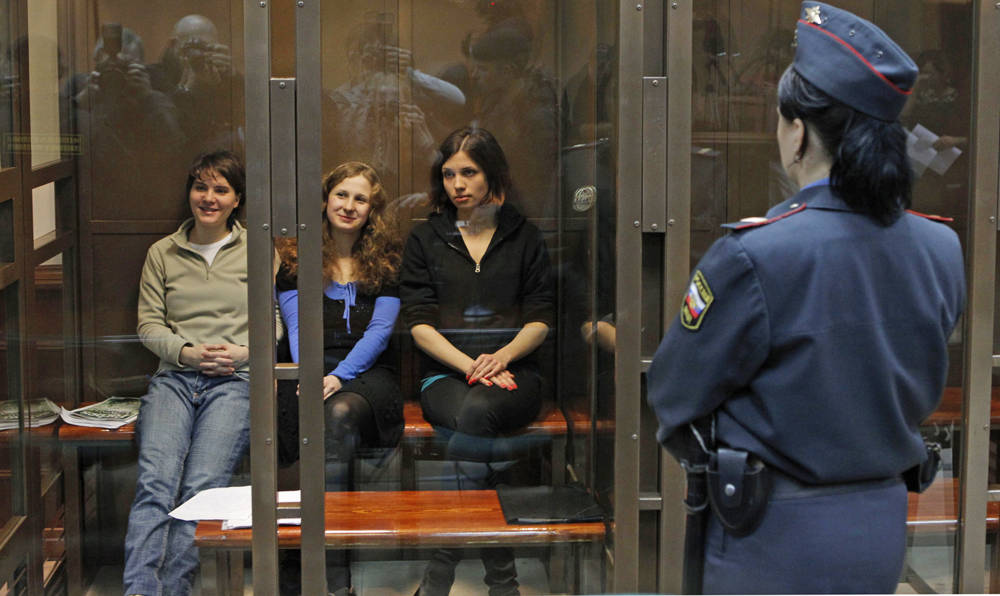 Pussy Riot member freed on appeal by Russian court