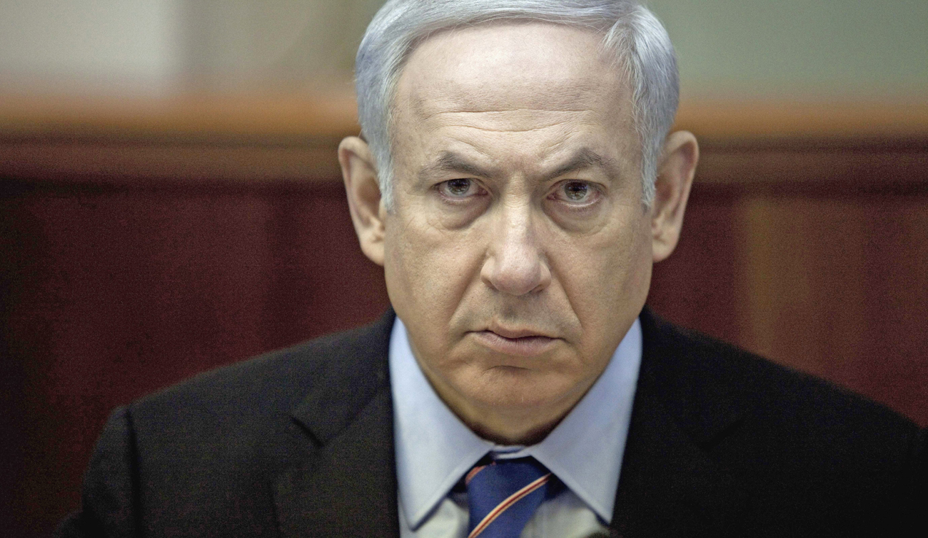 Israel's Prime Minister Netanyahu attends the weekly cabinet meeting in Jerusalem