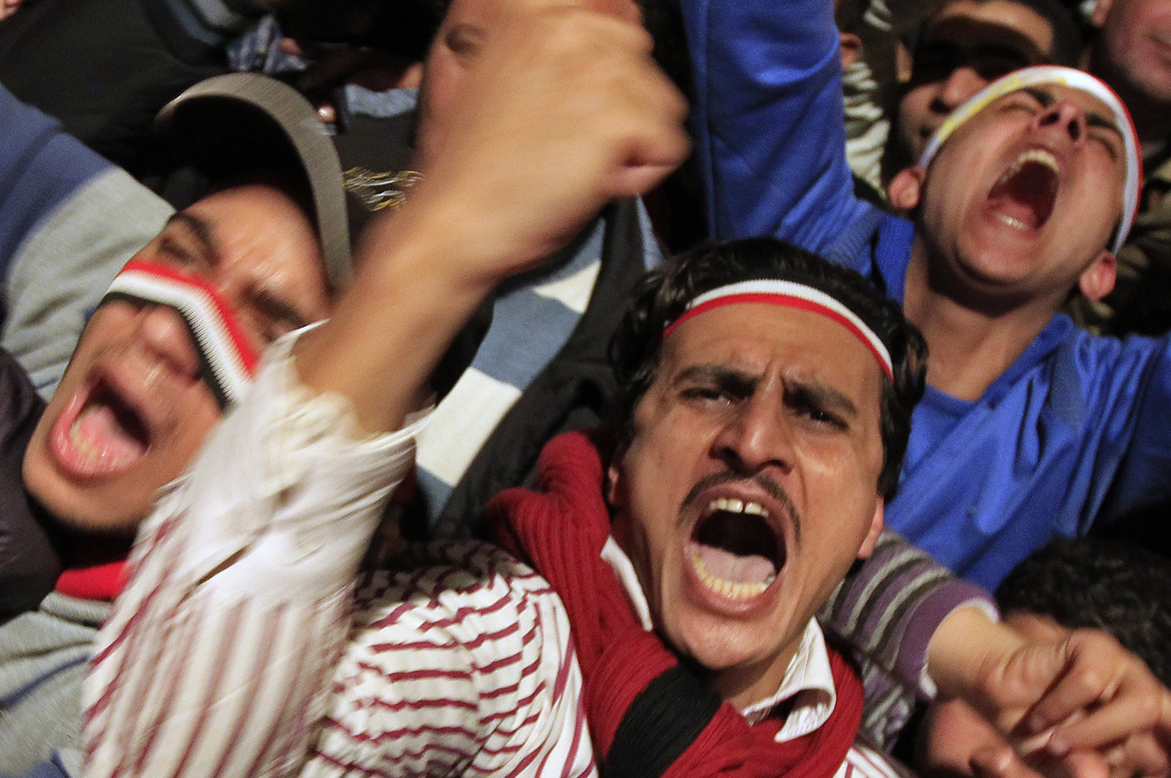 Mubarak still defies the People's revolution