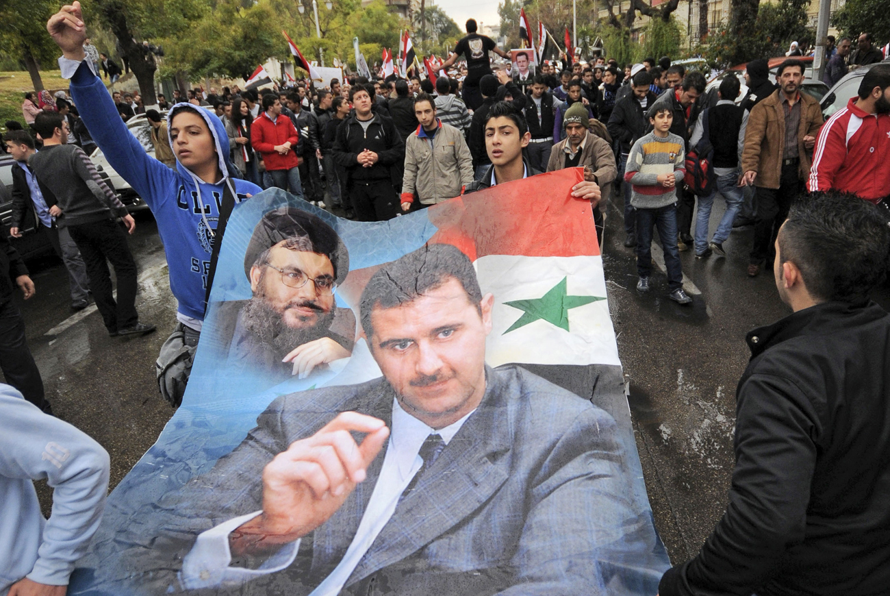 The beginning of civil war in Syria