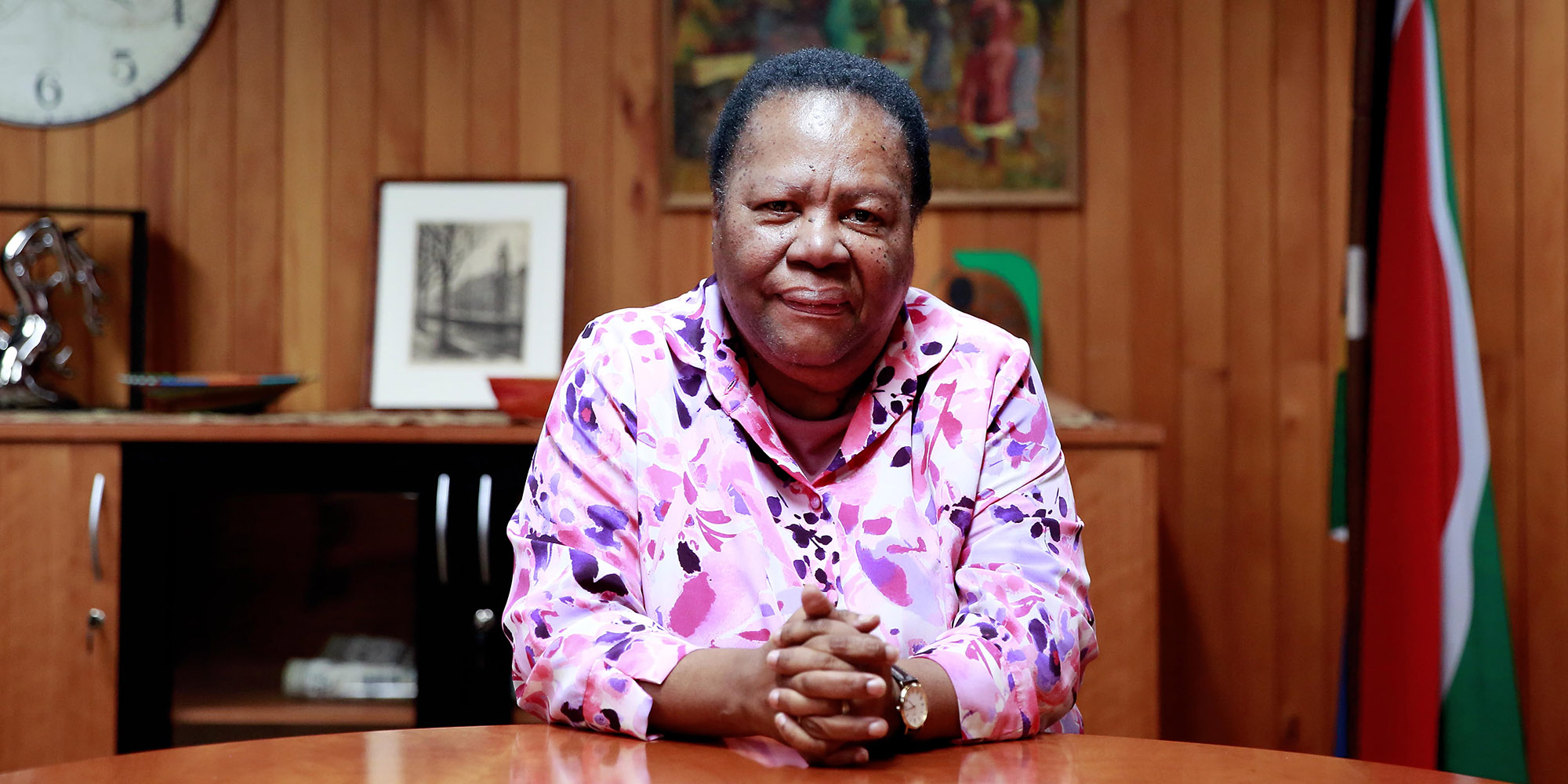 Close-up with higher education minister Pandor